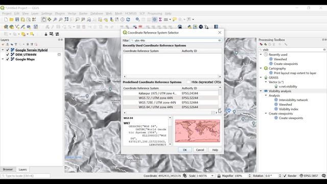 Viewshed Analysis In QGIS 3 | Visibility Analysis | Part-1
