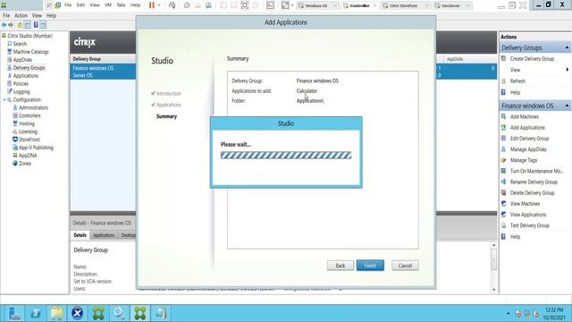 Citrix- Publish applications to users | Adding applications to the delivery group | смотреть онлайн