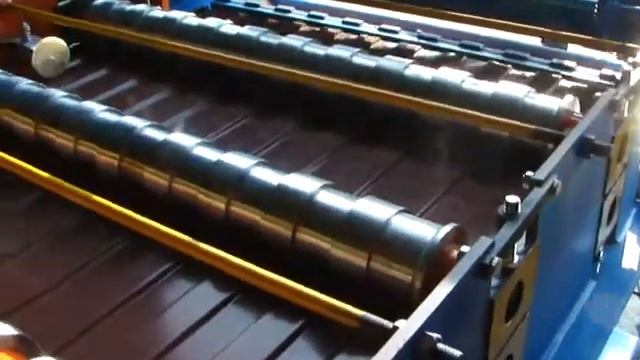 单板压瓦机C8   Оборудование для производства профнастила C8 из Китая