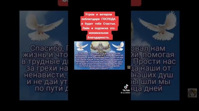 благодарственная молитва Господу.#православие смотреть онлайн