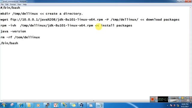 Install JDK in linux using Bat file смотреть онлайн
