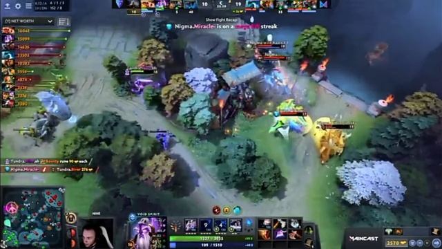 Nigma vs Tundra 2 карта обзор игры highlights смотреть онлайн