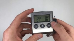 Кулинарный электронный термометр TP700 с выносным щупом, таймером и сигнализацией