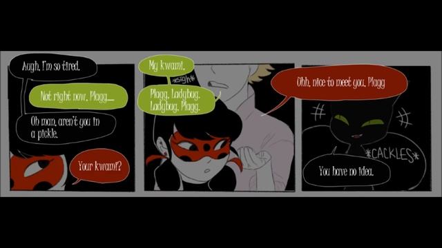An Awkward Situation - Miraculous Ladybug Comic Part One. смотреть онлайн