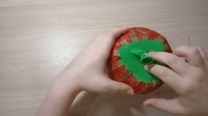 Воздушный шар из САЛФЕТОК и цветной БУМАГИ