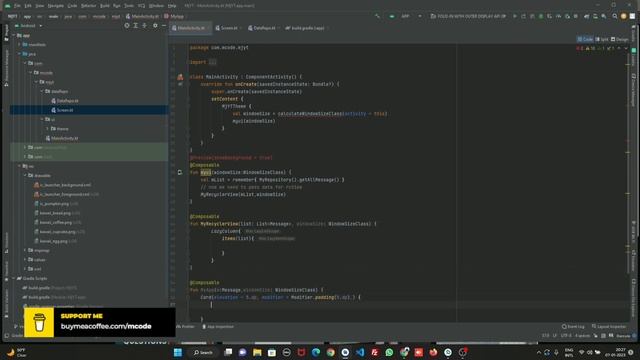 Android (Kotlin) Jetpack compose Foldable device using Window Manager Hindi @LaxmiKantDSA смотреть онлайн