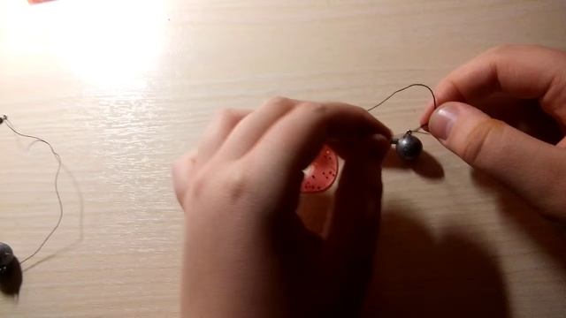 как можно установить джиг на леску