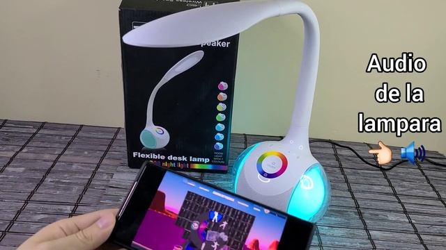 Lámpara led parlante bluetooth ambilight RGB. ¡ Tienes que tenerla ! смотреть онлайн