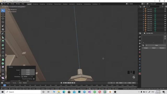 Modeling a Garage for our first game using Blender! - 3D Modeling Timelapse смотреть онлайн