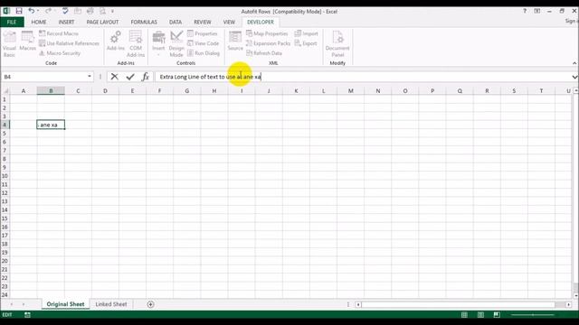 Autofit Rows and Columns смотреть онлайн
