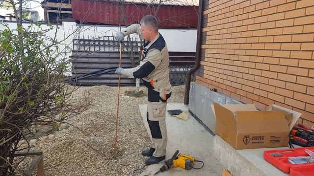Модульно-штыревое заземление для дома