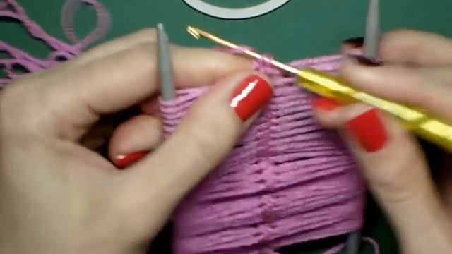 МК: Вязание на вилке крючком- Crochet on a fork смотреть онлайн