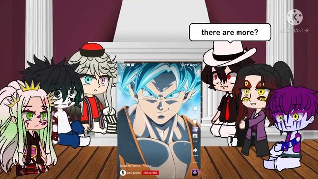 Uppermoons + Muzan react to Goku || Zack-(Gacha) смотреть онлайн