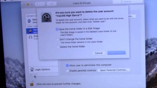 How to Create a New User or Administrator Account on macOS High Sierra or OS X смотреть онлайн