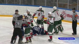 Матч хоккейных молодежных команд "Чайка" (Нижний Новгород) - "Ирбис"
