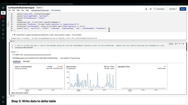 Get data into Databricks from Kafka смотреть онлайн