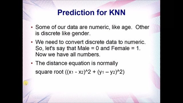 K-Nearest Neighbor (KNN) Algorithm with Example смотреть онлайн