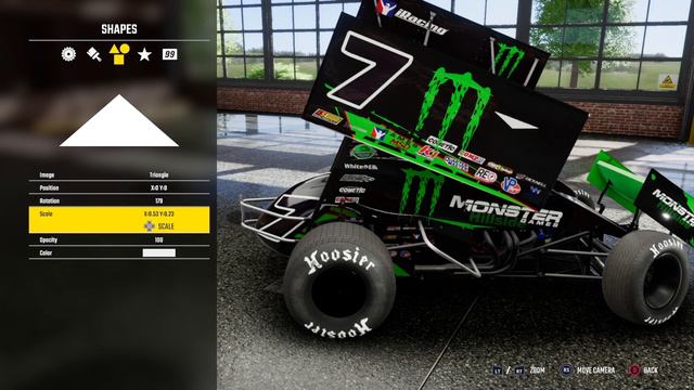 Monster Energy 💚 Car Design Tutorial | World of Outlaws Dirt Racing Game смотреть онлайн