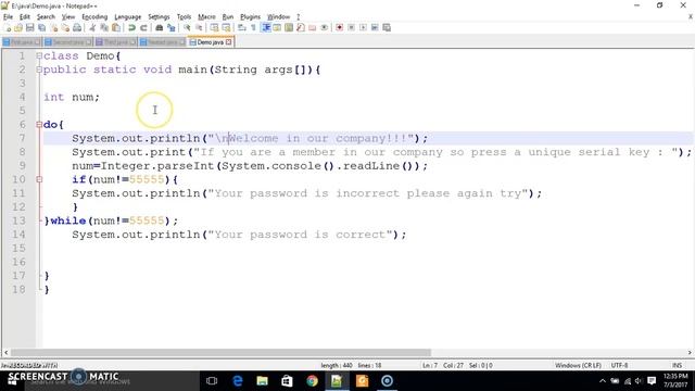 do while loop in java #2 loop смотреть онлайн