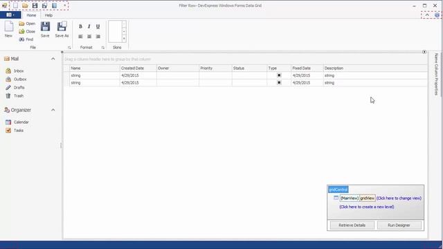 DevExpress WinForms Grid: Filter Row смотреть онлайн