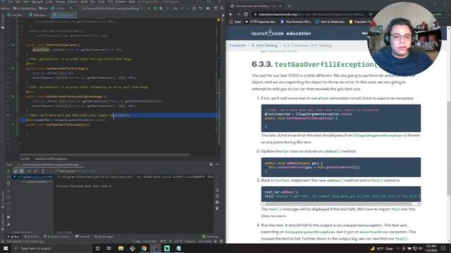LC101 Java Track - Chapter 6 Unit Testing Exercise Review смотреть онлайн