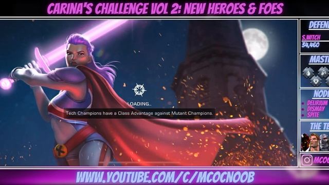 Carina's Challenge - Vol 2: New Heroes & Foes - Act 6.3.1 - Completion - Tips & Guides - MCOC - 202 смотреть онлайн