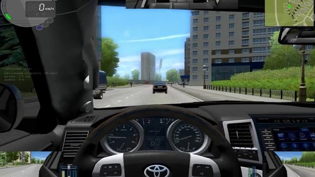 3D инструктор (City Car Driving) - Крузак (Toyota Land Cruiser 200) 18+ Мат-перемат! смотреть онлайн