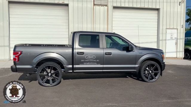 24” Asanti Black Label Wheels Ford F150 Akins Wild Willies Nitto Tires смотреть онлайн