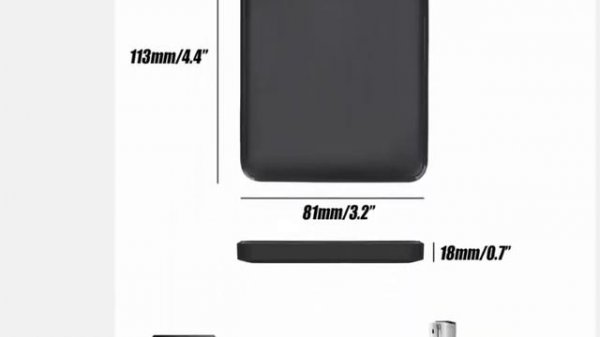 Портативный внешний жесткий диск HD 1 ТБ 2 ТБ