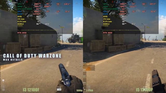 RTX 3050 - i3 12100f vs i5 12400f which CPU enough ? смотреть онлайн