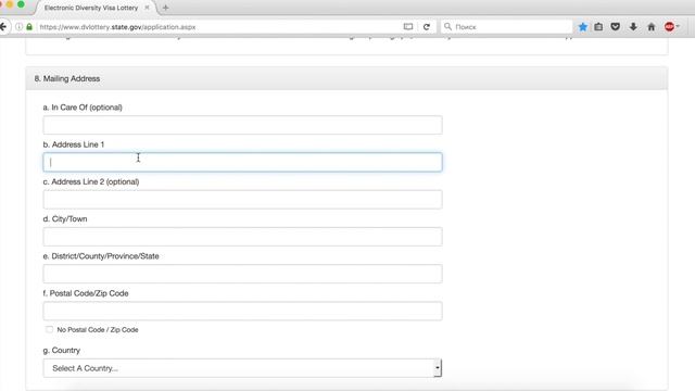 Заполнение анкеты лотереи Green Card DV-2018. Как получить грин карту.