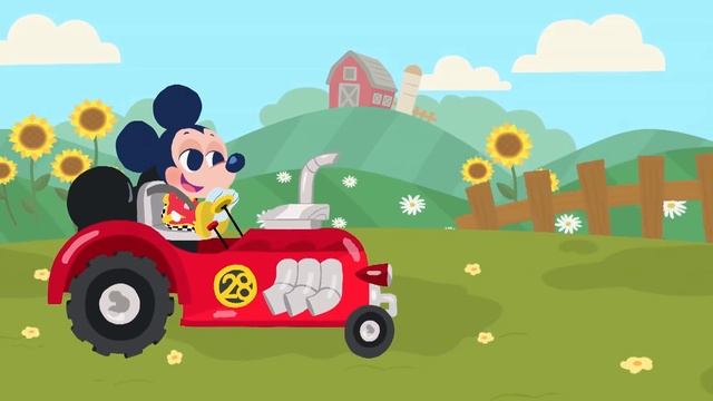 ? El Viejo MacDonald | Pequeñas Canciones | Mickey: Aventuras sobre Ruedas смотреть онлайн