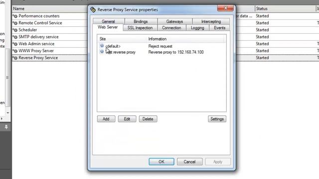 WinGate - Configure Reverse proxy смотреть онлайн