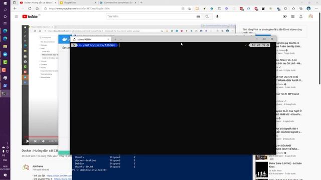 Docker + Linux +WSL2 + Visual code : Hướng dẫn kết nối Docker và Visual code tới Linux trên WSL2 смотреть онлайн