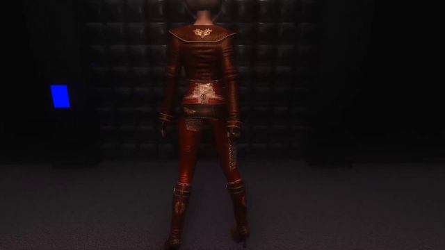 Skyrim: Armor Showcase Starting Ov Leather Armor смотреть онлайн