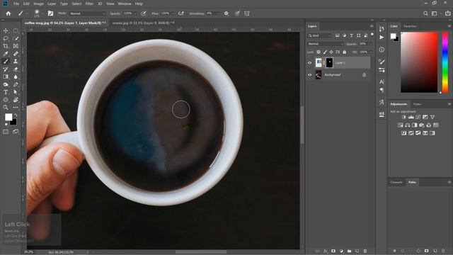 How to merge two photos | Photoshop tutorial for Beginners in Hindi #4 смотреть онлайн