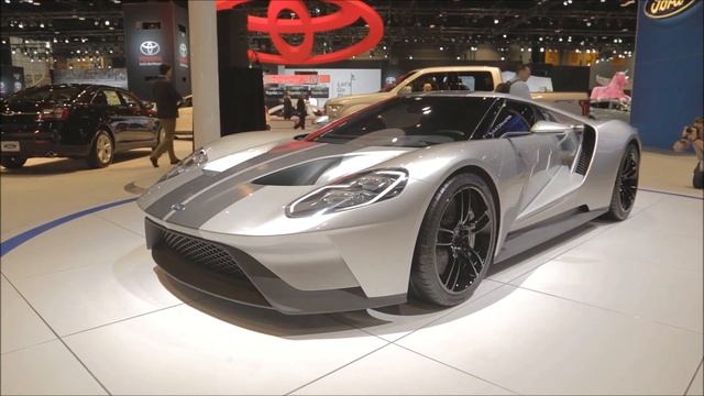 2017 Ford Gt Silver смотреть онлайн