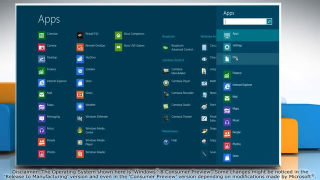 How to search for a file in Windows® 8 смотреть онлайн