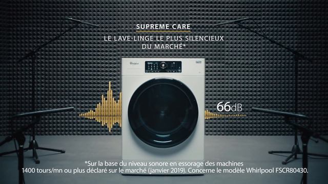 Lave-linge Whirlpool Supreme Care смотреть онлайн