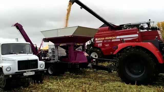 Плющение влажной кукурузы элеваторная Murska смотреть онлайн