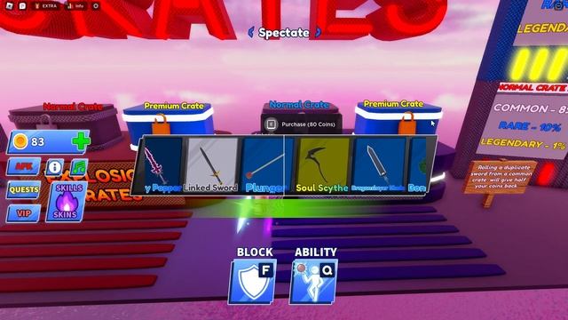 Играем с другом в blade ball в роблоксе смотреть онлайн