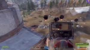 Вот как должна работать ПВО около бандитки в RUST/РАСТ