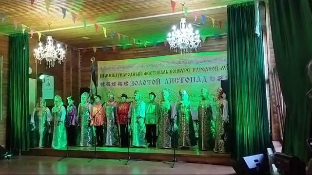 "Напекла кума блинов" – народный ансамбль "Русская песня" на Золотом листопаде, Алматы, 23.09.2023г смотреть онлайн