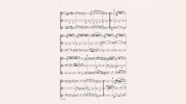 Boccherini Minuet - Flute/Clarinet/Sax Trio Sheet Music смотреть онлайн