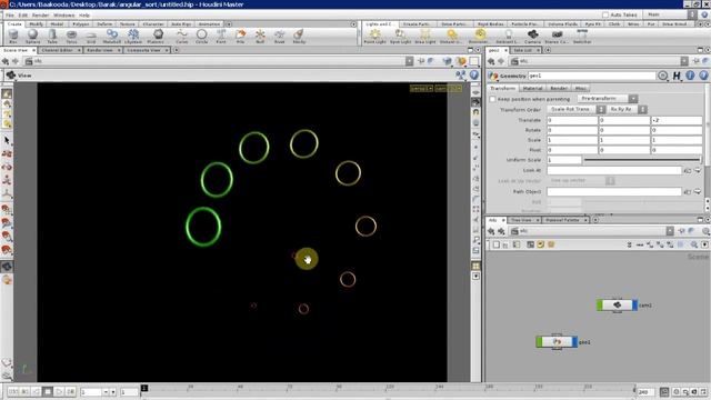 Angular sort node: (Houdini) смотреть онлайн