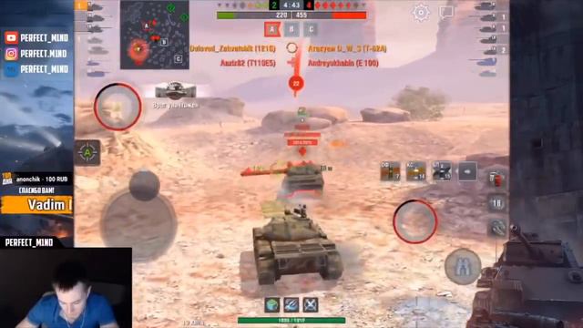 DWS против Perfect Mind. WoT Blitz