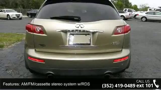 2005 INFINITI FX35 4dr AWD смотреть онлайн