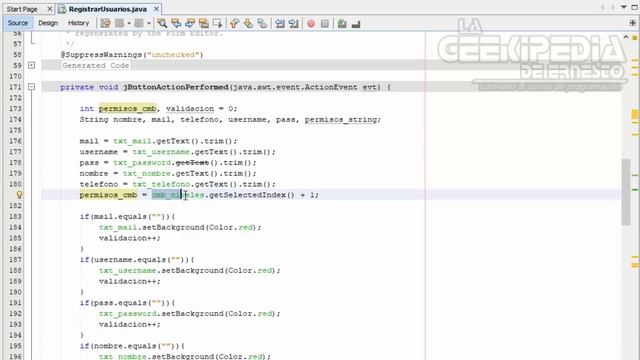 Curso Java intermedio #61 | Proyecto final – Validación de campos de texto (JTextField) смотреть онлайн