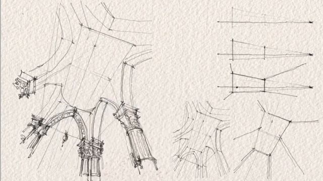 Draw like an Architect - looking up in interior - part 14 смотреть онлайн