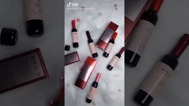 Лидер продаж, 6 цветов, блеск для губ в бутылке красного вина, водостойкий стойкий матовый губ, смотреть онлайн